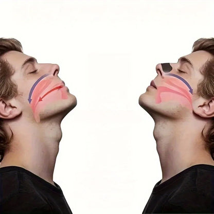 30pcs Black  Anti-Snoring Nose Strips, Right Way Stop Snoring Sleeping Aid Device Easier Breath Improve Sleep