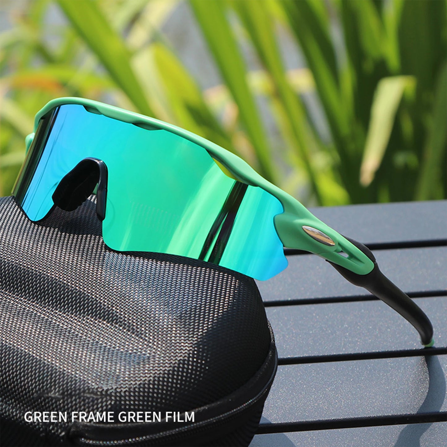 Running Driving Fishing Men's Sport Sunglasses Cycling Glasses for Men Women TR90 Frame With HD Lens Anti-Glare For MTB