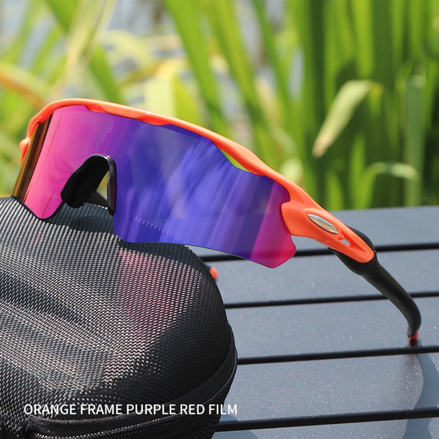 Running Driving Fishing Men's Sport Sunglasses Cycling Glasses for Men Women TR90 Frame With HD Lens Anti-Glare For MTB