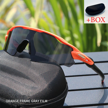 Running Driving Fishing Men's Sport Sunglasses Cycling Glasses for Men Women TR90 Frame With HD Lens Anti-Glare For MTB