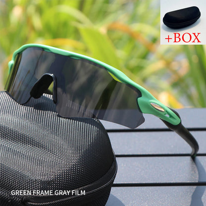Running Driving Fishing Men's Sport Sunglasses Cycling Glasses for Men Women TR90 Frame With HD Lens Anti-Glare For MTB