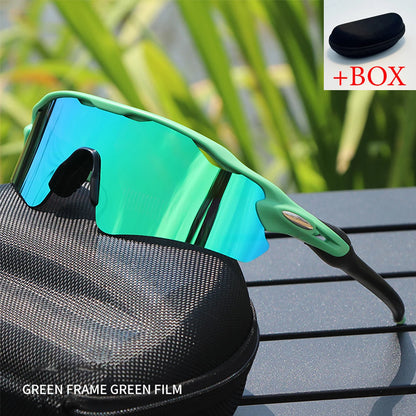 Running Driving Fishing Men's Sport Sunglasses Cycling Glasses for Men Women TR90 Frame With HD Lens Anti-Glare For MTB